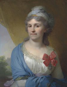 Portrait of Daria Alexandrovna Valueva, née Kosheleva (1757-1836), 1798