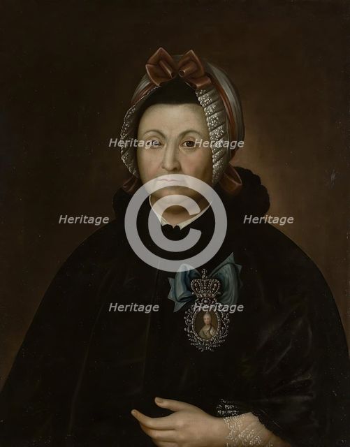 Portrait of Darya Potemkina, 1778. Creator: Unknown.