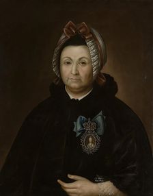 Portrait of Darya Potemkina, 1778. Creator: Unknown