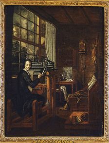 Portrait of Deacon Paris (1690-1727) engaged in manual labour to relieve the poor, c1690 - 1727. Creator: Unknown