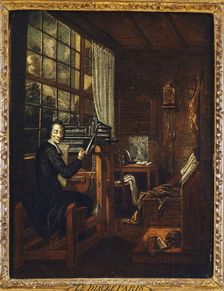 Portrait of Deacon Paris (1690-1727) engaged in manual labour to relieve the poor, c1690 - 1727. Creator: Unknown