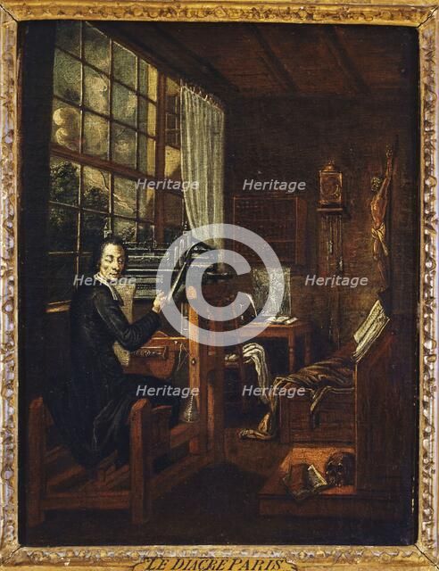 Portrait of Deacon Paris (1690-1727) engaged in manual labour to relieve the poor, c1690 - 1727. Creator: Unknown.