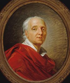 Portrait of Denis Diderot (1713-1784), 1784. Creator: Berthélemy, Jean-Simon (1743-1811)