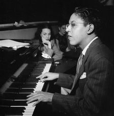 Portrait of Deryk Sampson, New York, N.Y., ca. Aug. 1947. Creator: William Paul Gottlieb