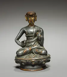 Portrait of Dharmakirti, c. 1400s-1500s. Creator: Unknown