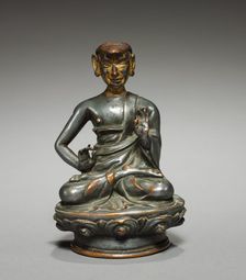 Portrait of Dharmakirti, c. 1400s-1500s. Creator: Unknown