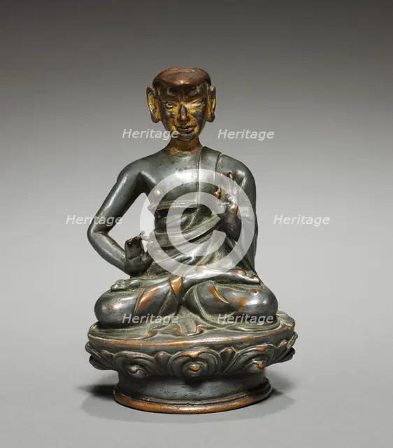 Portrait of Dharmakirti, c. 1400s-1500s. Creator: Unknown.