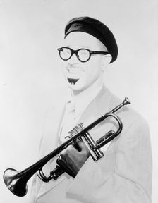 Portrait of Dizzy Gillespie, New York, N.Y., ca. May 1947. Creator: William Paul Gottlieb