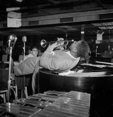 Portrait of Dizzy Gillespie, Downbeat, New York, N.Y., 1946. Creator: William Paul Gottlieb