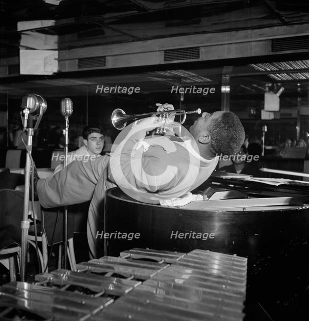 Portrait of Dizzy Gillespie, Downbeat, New York, N.Y., 1946. Creator: William Paul Gottlieb.