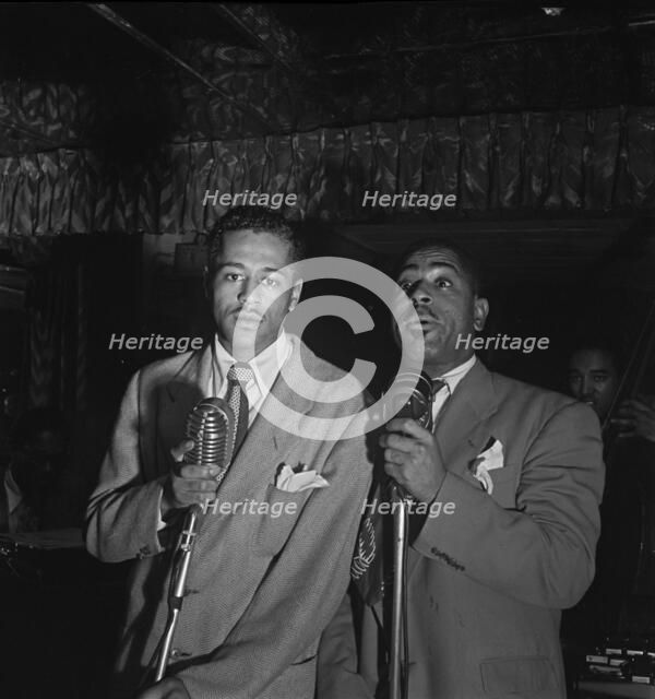 Portrait of Dizzy Gillespie, Downbeat, New York, N.Y., 1946. Creator: William Paul Gottlieb.