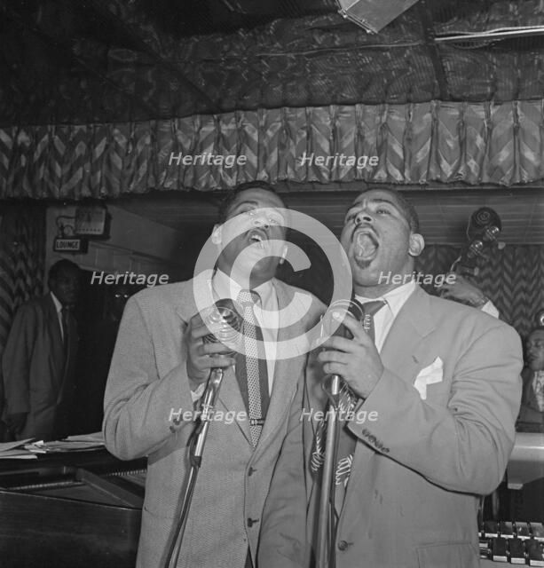 Portrait of Dizzy Gillespie, Downbeat, New York, N.Y., 1946. Creator: William Paul Gottlieb.