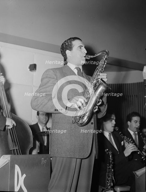 Portrait of Dick Stabile, New York, N.Y., 1946. Creator: William Paul Gottlieb.