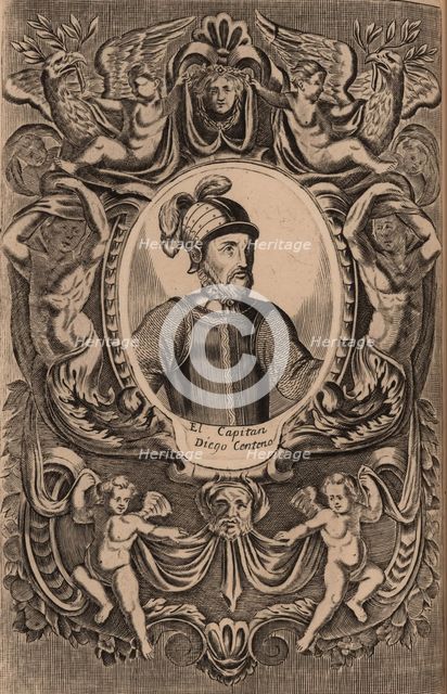 Portrait of Diego Centeno, 1625. Creator: Anonymous.