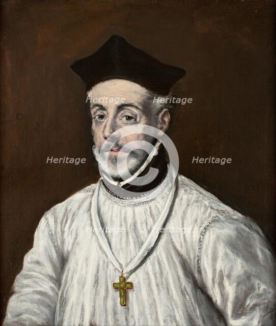 Portrait of Diego de Covarrubias y Leiva. Artist: El Greco, Dominico (1541-1614)