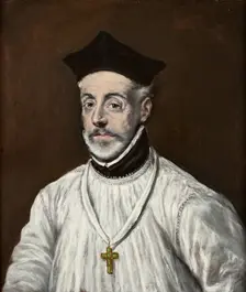 Portrait of Diego de Covarrubias y Leiva. Artist: El Greco, Dominico (1541-1614)