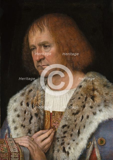 Portrait of Diego de Guevara (?), c. 1515/1518. Creator: Michael Sittow.