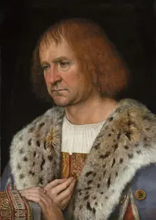 Portrait of Diego de Guevara (?), c. 1515/1518. Creator: Michael Sittow