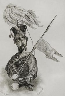 Portrait of Diego de León (1807-1841), Count of Belascoáin, 1845. Creator: Jose Gomez