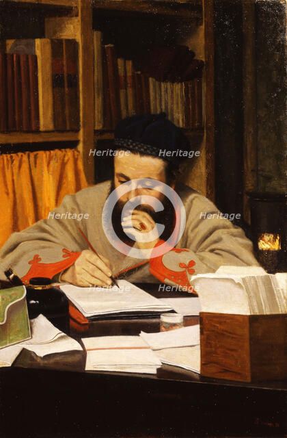 Portrait of Diego Martelli, 1870.