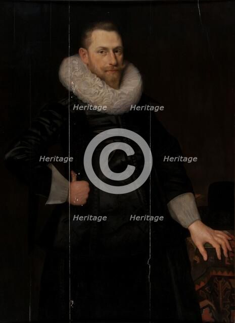 Portrait of Dirck Corver (1587-1633), 1622. Creator: Cornelis van de Voort.