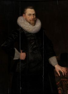 Portrait of Dirck Corver (1587-1633), 1622. Creator: Cornelis van de Voort