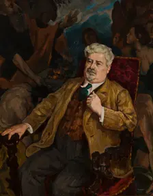 Portrait of Director Feliks Kopera, 1937. Creator: Fryderyk Pautsch