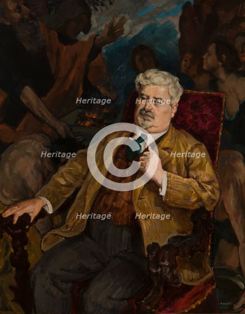 Portrait of Director Feliks Kopera, 1937. Creator: Fryderyk Pautsch.