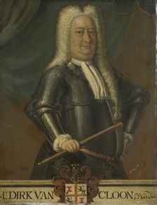 Portrait of Dirk van Cloon, Governor-General of the Dutch East Indies, 1750-1799. Creator: Unknown