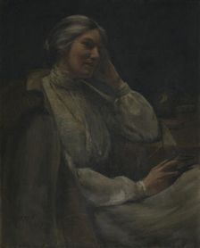 Portrait of D.K. Richmond, 1903. Creator: Norman Garstin