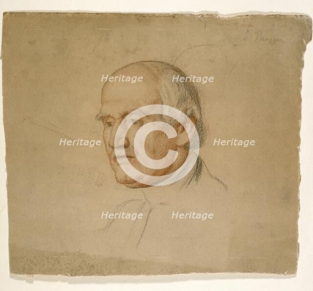 Portrait of Dr Bloxham, c1860-1870s. Artist: William Holman Hunt.