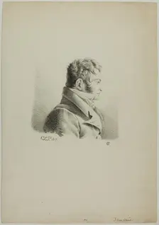 Portrait of Dr. Broussais, 1817. Creators: Giuseppe Maria Crespi, Charles-Philibert de Lasteyrie
