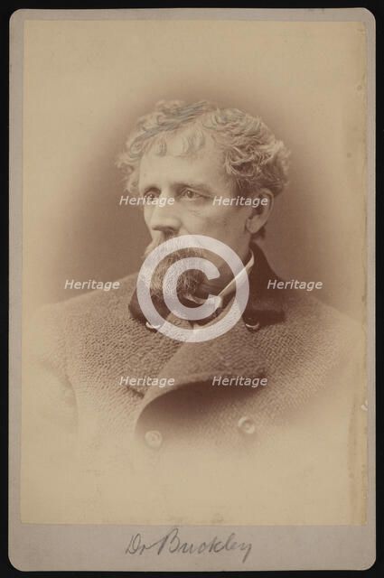 Portrait of Dr. Buckley, 1878. Creator: Samuel Montague Fassett.
