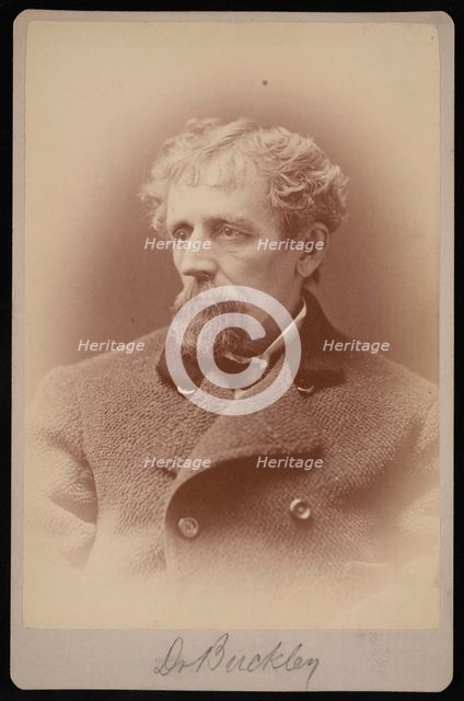 Portrait of Dr. Buckley, 1878. Creator: Samuel Montague Fassett.
