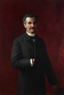 Portrait of Dr Feliks Sommer, 1894. Creator: Bronislaw Wisniewski