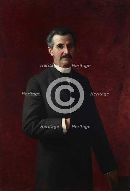 Portrait of Dr Feliks Sommer, 1894. Creator: Bronislaw Wisniewski.