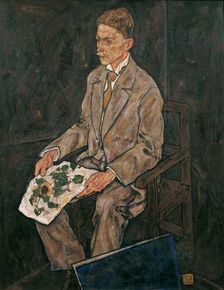 Portrait of Dr. Franz Martin Haberditzl , 1917. Creator: Schiele, Egon (1890-1918)