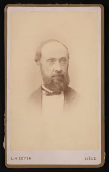 Portrait of Dr. G. Demailque, before 1876. Creator: LH Zeyen
