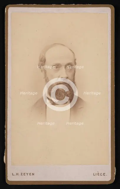 Portrait of Dr. G. Demailque, before 1876. Creator: LH Zeyen.