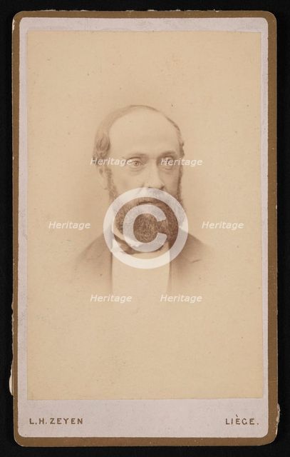 Portrait of Dr. G. Demailque, before 1876. Creator: LH Zeyen.