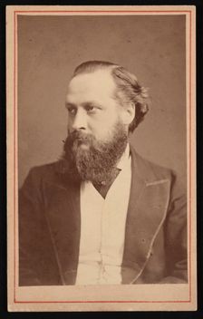 Portrait of Dr. Henry Maudsley (1835-1918), Between 1873 and 1876. Creator: London Stereoscopic & Photographic Co