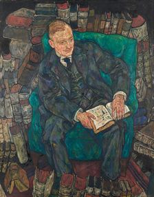 Portrait of Dr. Hugo Koller, 1918. Creator: Schiele, Egon (1890-1918)