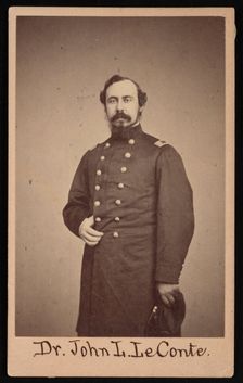 Portrait of Dr. John Lawrence LeConte (1825-1883), Between 1862 and 1864. Creator: Gihon & Rixon