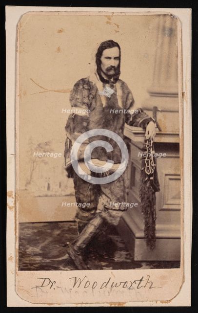 Portrait of Dr. John Maynard Woodworth (1837-1879), Before 1879. Creator: Unknown.