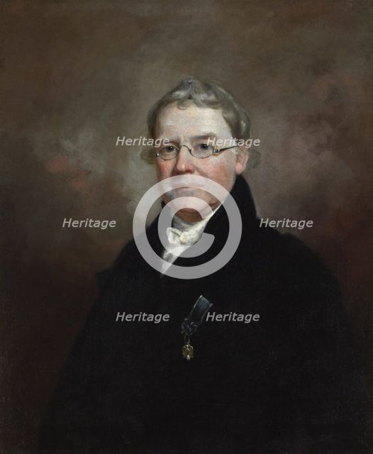 Portrait of Dr. James E. B. Finley, date unknown. Creator: Samuel Finley Breese Morse.
