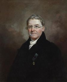 Portrait of Dr. James E. B. Finley, date unknown. Creator: Samuel Finley Breese Morse