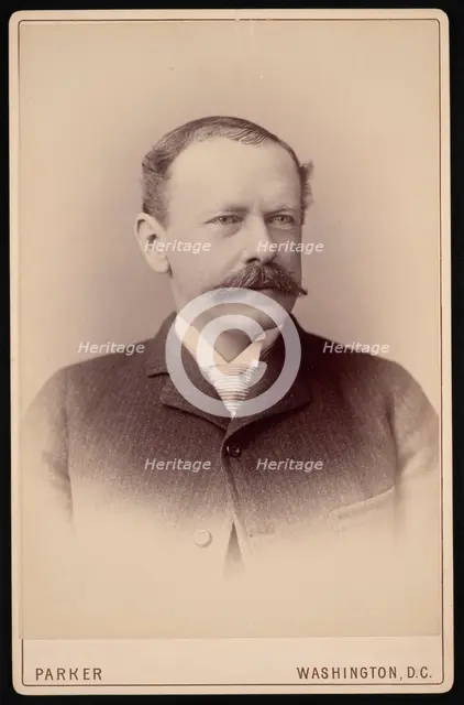 Portrait of Dr. James Milton Flint (1838-1919), Between 1887 and 1904. Creator: Charles Parker.