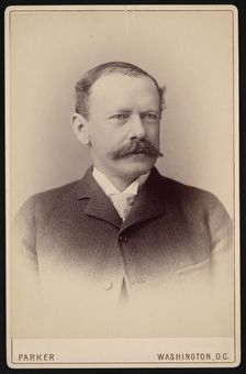 Portrait of Dr. James Milton Flint (1838-1919), Between 1887 and 1904. Creator: Charles Parker