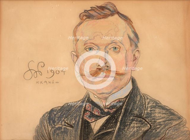 Portrait of Dr. Jan Raczynski, 1904. Creator: Stanislaw Wyspianski.