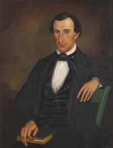 Portrait of Dr. Lewis D. Lyons, about 1855. Creator: Barton Stone Hays